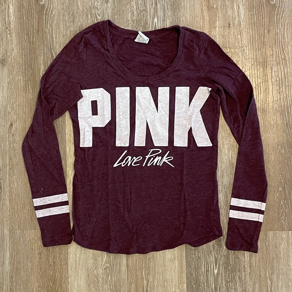 PINK long sleeve tee